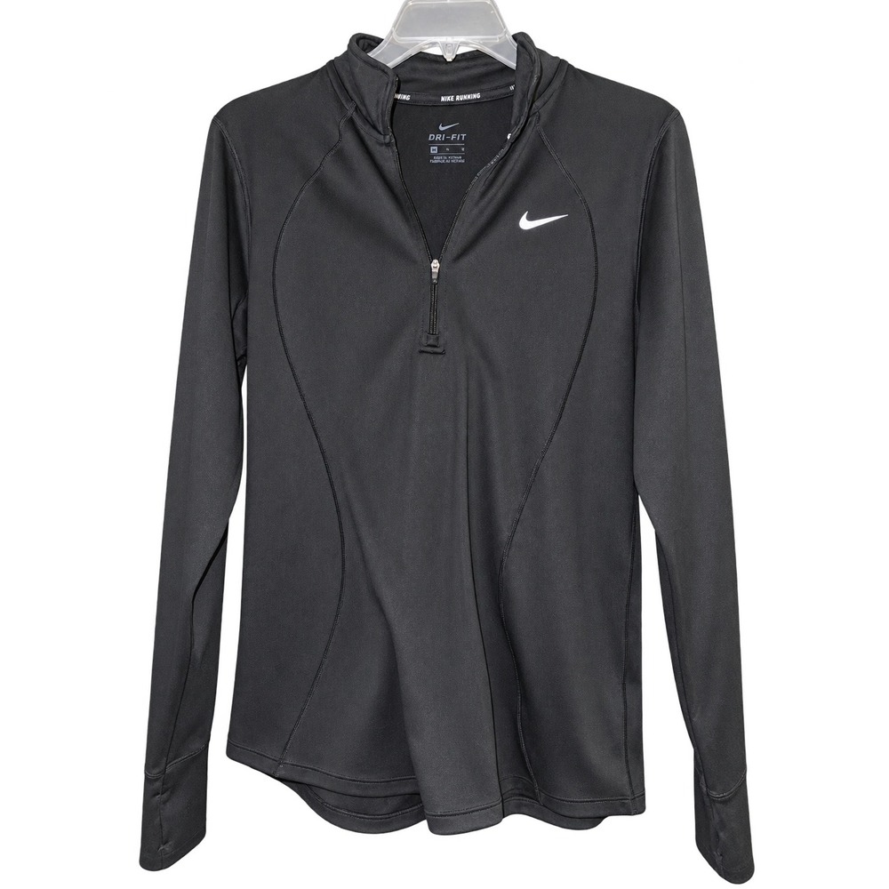 Nike Dri Fit Womens' Running  Shirt Jacket Quarter Zip Size large